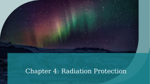 Radiation Protection Principles & Regulations