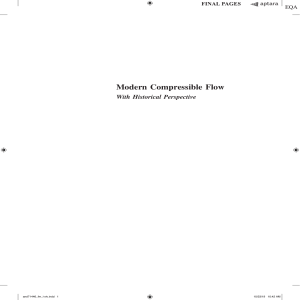 Modern Compressible Flow Textbook