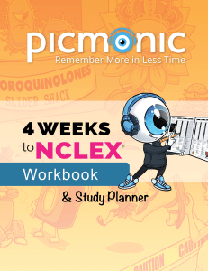 NCLEX Study Planner: 4 Weeks to Success