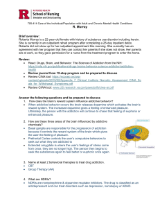 Substance Use Case Study: Roberta Murray