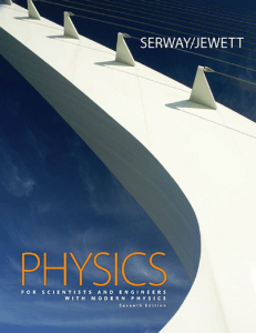 Physics for Scientists and Engineers Textbook