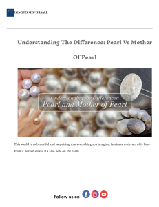 Pearl vs Mother of Pearl: Understanding the Differences