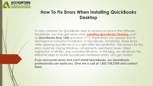 Fix QuickBooks Install Errors: A Step-by-Step Guide