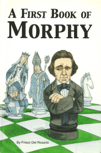 A First Book of Morphy: Chess Book Cover