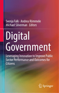 Digital Government: Innovation for Public Sector