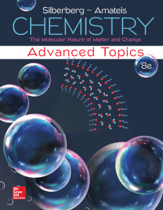 Chemistry Textbook: Molecular Nature of Matter & Change, Advanced Topics