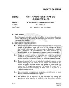 Norma de Soldadura al Arco Eléctrico