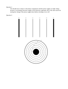 Electric Fields and Equipotential Lab Report