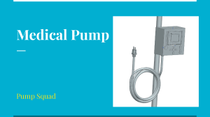 Medical Pump Design Presentation