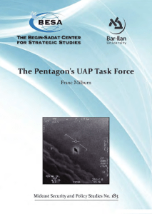 Pentagon's UAP Task Force Report