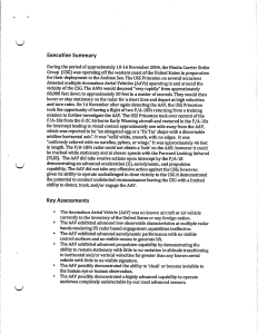 Nimitz Carrier Strike Group AAV Report