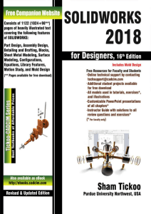 SOLIDWORKS 2018 for Designers Textbook