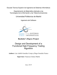 High-Frequency Trading Algorithm Design & Development