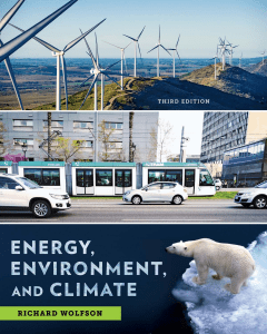 Energy, Environment, and Climate Textbook