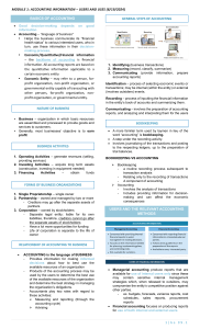 Accounting Basics: Users, Methods, and Environment