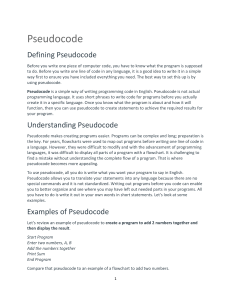 Understanding Pseudocode: Definition, Examples, and Notations