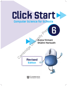 Click Start Computer Science for Schools Textbook