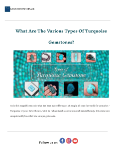 Types of Turquoise Gemstones: A Guide