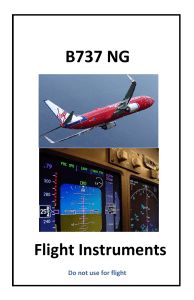 B737 NG Flight Instruments Systems Summary