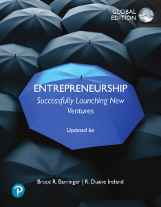 Entrepreneurship: Launching New Ventures Textbook