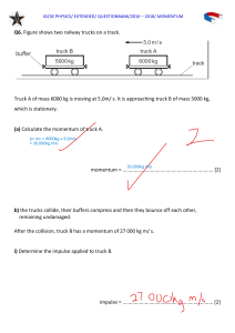 IGCSE Physics Momentum Question Bank (2016-2018)