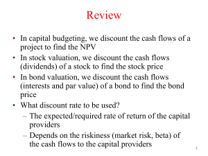 WACC & Cost of Capital: Finance Presentation