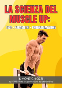 La Scienza del Muscle Up: Guida Allenamento