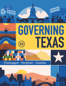 Governing Texas Textbook: Political Culture, Constitution, and More