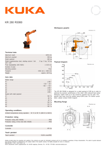 KR 280 R3080 Robot Technical Data Sheet