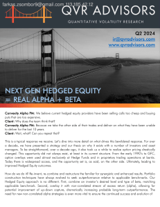 Hedged Equity Strategies: Alpha & Beta Analysis