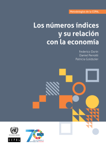 Números Índices y Economía: Metodologías CEPAL