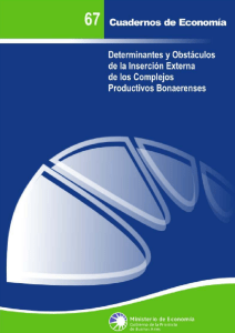 Determinantes y Obstáculos de la Inserción Externa