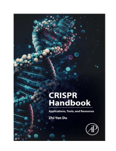 CRISPR Handbook: Applications, Tools, Resources