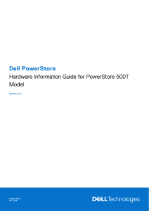 Dell PowerStore 500T Hardware Guide