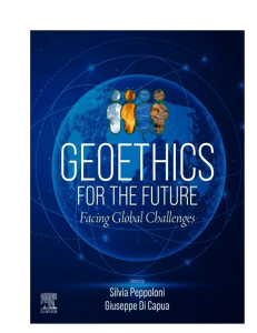 Geoethics for the Future: Global Challenges