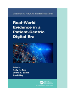 Real-World Evidence in a Patient-Centric Digital Era