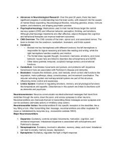 Neurobiology & Psychopharmacology Overview