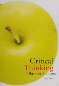 Critical Thinking for Business Students Textbook