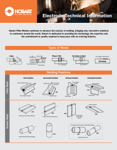 Welding Electrode Technical Information