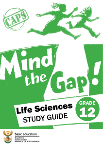 Life Sciences Grade 12 Study Guide