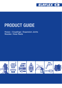 ELAFLEX Product Guide: Hoses, Couplings, and More