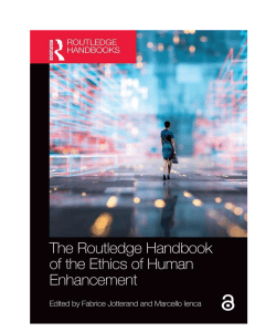 Ethics of Human Enhancement Handbook