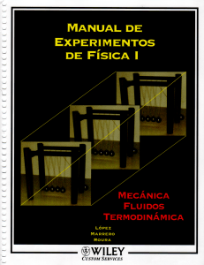 Manual de Experimentos de Física I