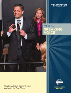 Improve Your Speaking Voice: Tips for Strength & Authority