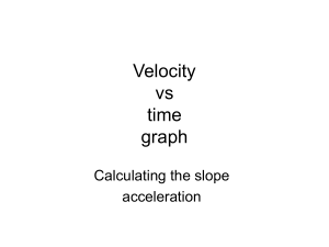 Velocity vs Time Graphs: Calculating Acceleration