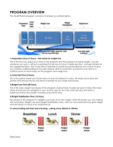 HealthPointe Weight Loss Program Overview