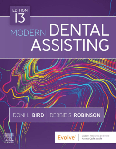 Modern Dental Assisting Textbook, 13th Edition