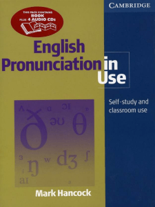 English Pronunciation Coursebook: Self-Study & Classroom Use