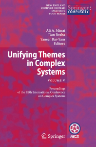 Unifying Themes in Complex Systems V Proceedings