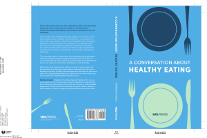 Healthy Eating Science Book Cover